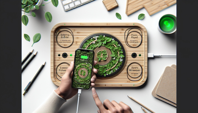 [eco-friendly wireless charging pad] [sustainable wireless charging pad] [bamboo wireless charging pad] [best eco-friendly wireless charging pad for home] [environmentally friendly bamboo wireless charging pad] [wireless charging pad made from sustainable materials]