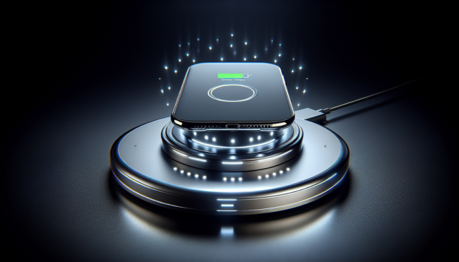 Nomad Base Station Pro multi-device wireless charger with FreePower technology charging multiple devices.